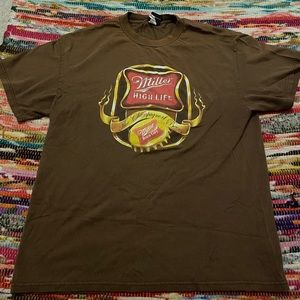 Miller High Life Unisex Large Tee